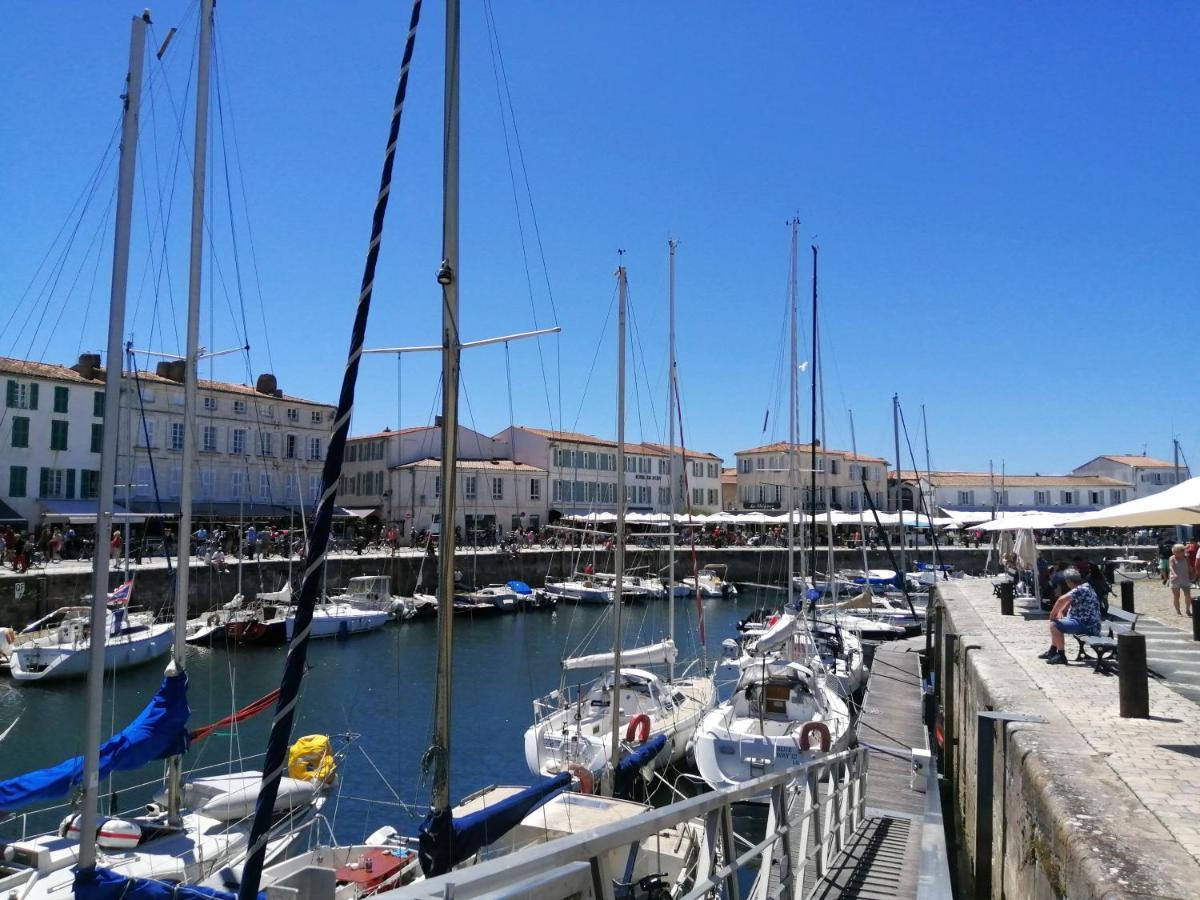 Appartement Elegant Avec Vue Sur Le Port サン・マルタン・ド・レ エクステリア 写真